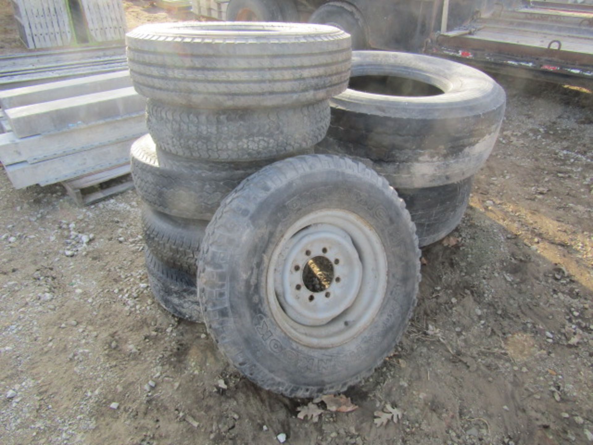 Pallet of Used Tires & Rims, Located in Winterset, IA