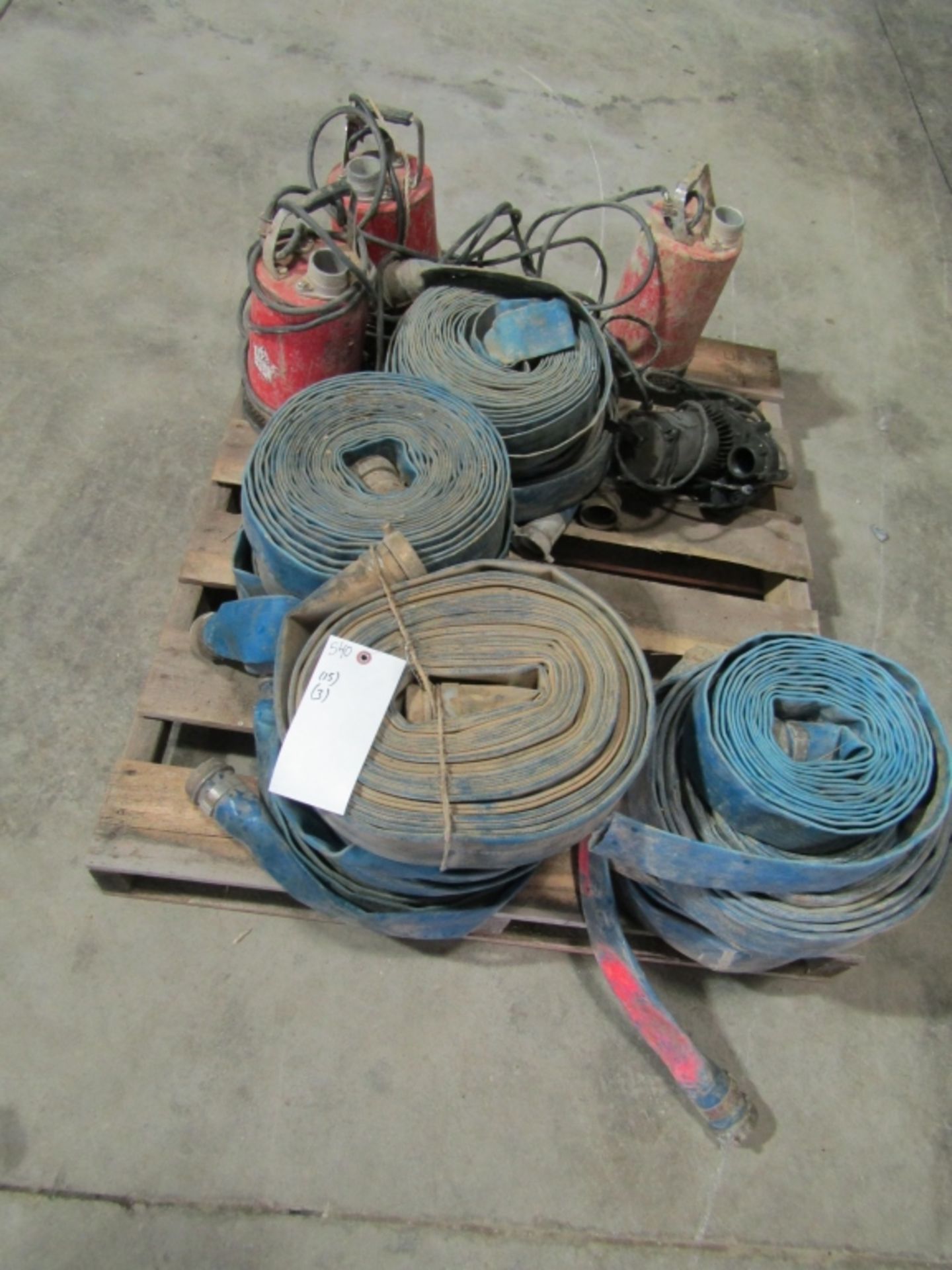 Pallet of Trash Pump Hose & Sprayers, Located in Winterset, IA - Image 2 of 2