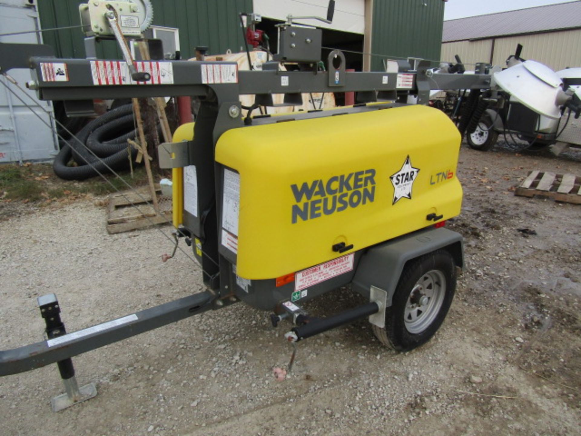 2012 Wacker LTN6 Light Tower, VIN #5XFLN0512CN003534, Hours 1117.9, Kohler Engine, Located in - Image 2 of 13