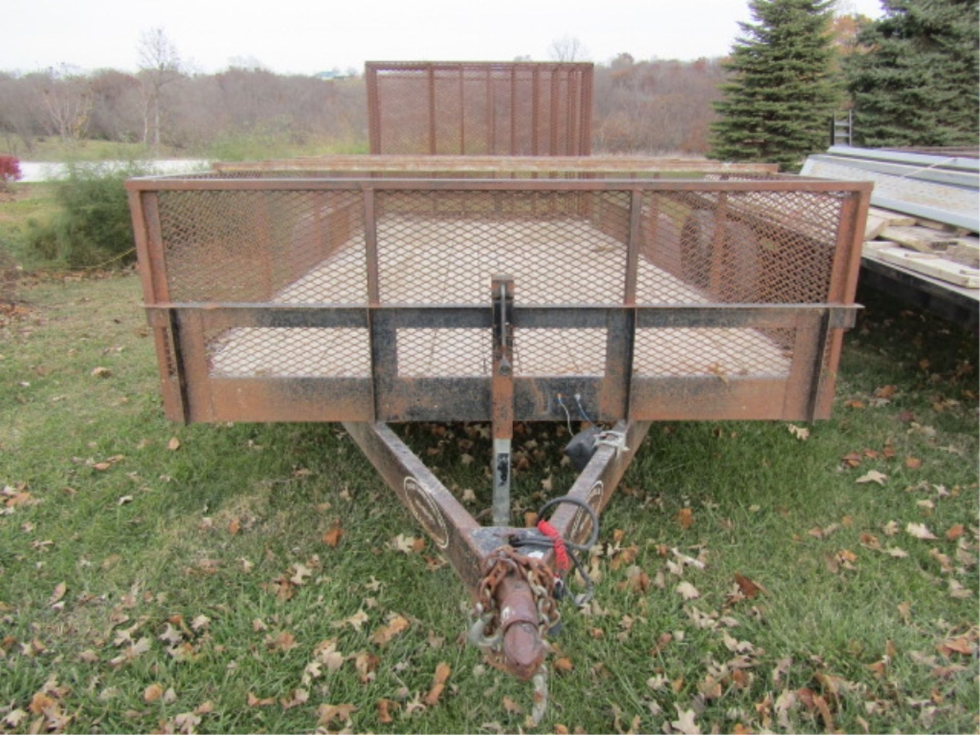 2006 Road Boss Tandem Axle Trailer, Wood Deck, Located in Winterset, IA - Image 3 of 6