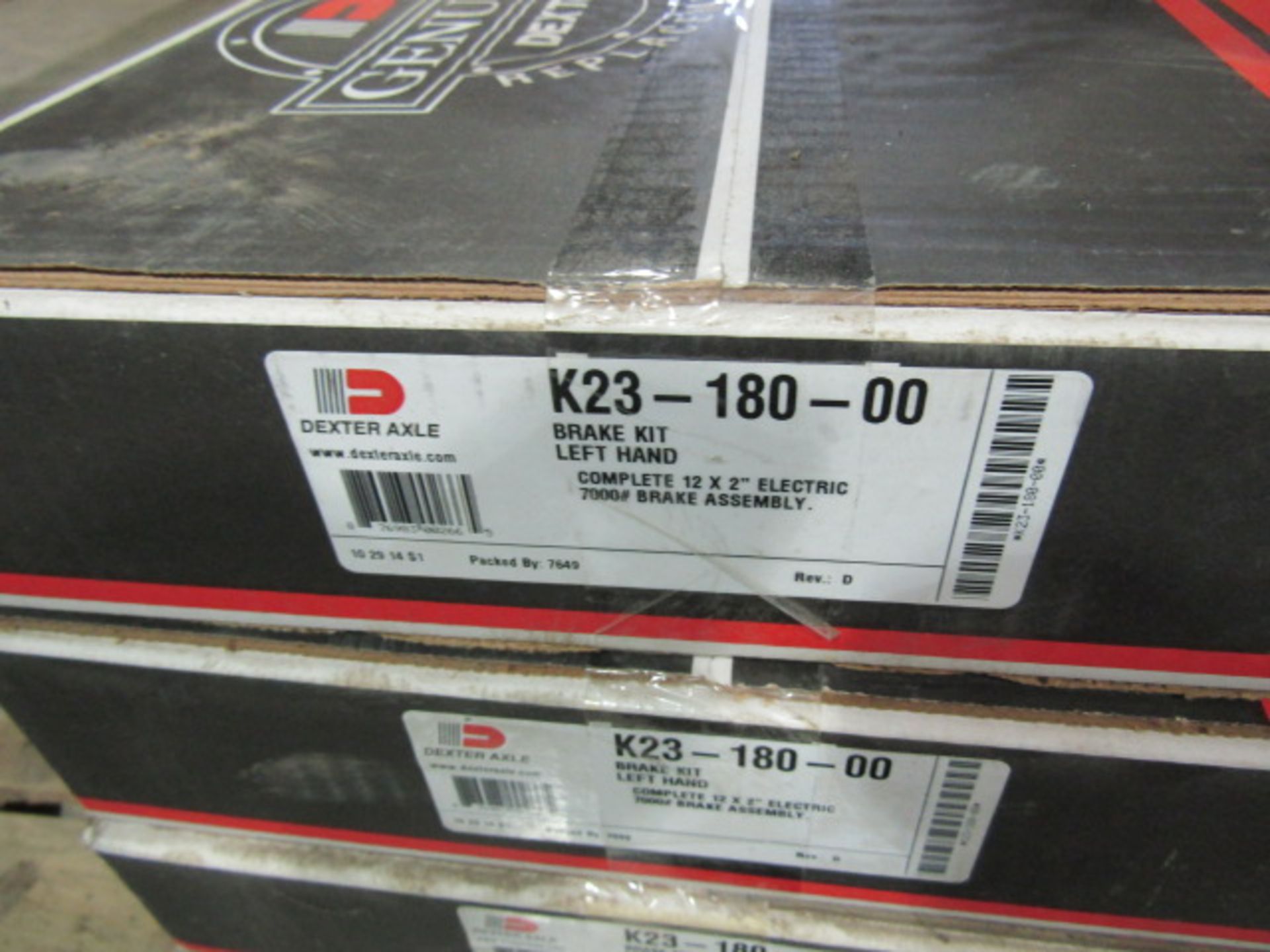 (11) New Dexter Axle Brake Kit, 7000# Brake Assembly K23-181-00, Located in Winterset, IA - Image 3 of 5