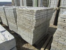 (20) 36" x 4' Precise Concrete Forms, Textured Brick 8" Hole Pattern, Located in Winterset, IA