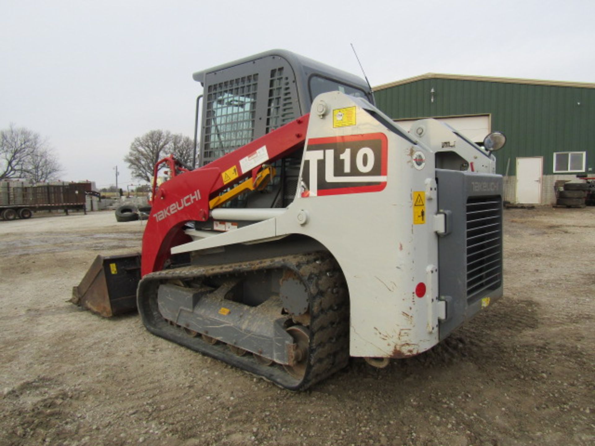 2016 Takeuchi TL10 Uniloader, Serial # 201003309, 448 Hours, with 6'4" Bucket, Bradco Model 10702 - Image 4 of 29