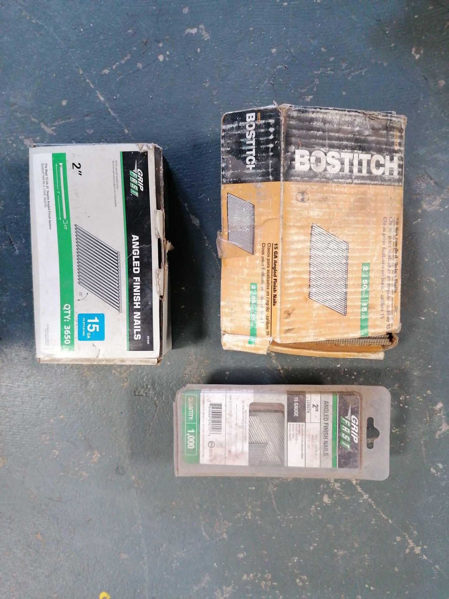 (2) Paslode utility Stapler model S200 s16 & (3) Boxes of 2" Angled Finish Nails - Image 7 of 7