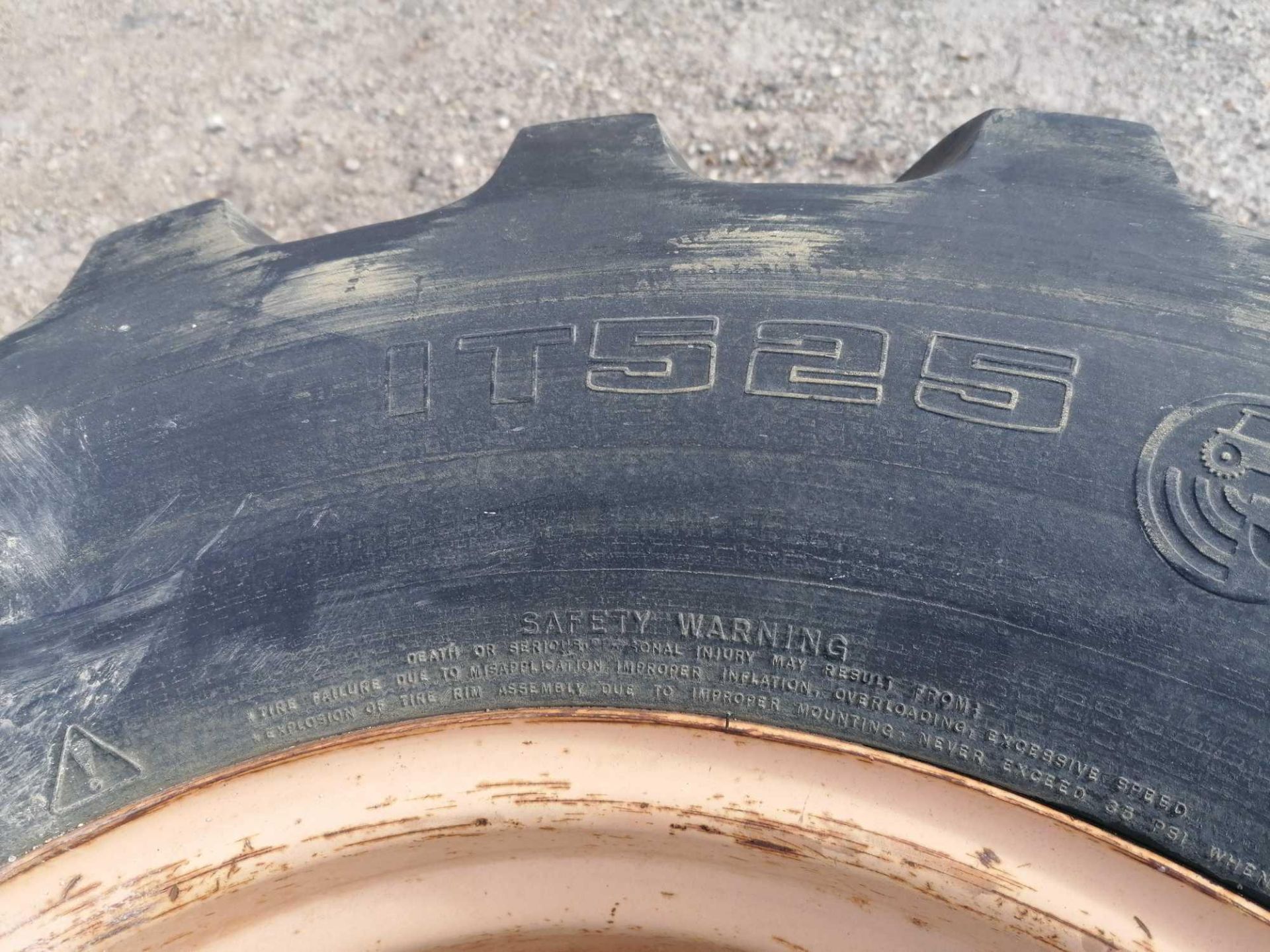 (2) Goodyear IT525 19.5 L-24 Tire & 11 " with 10 Bolt Pattern Rim - Image 6 of 6