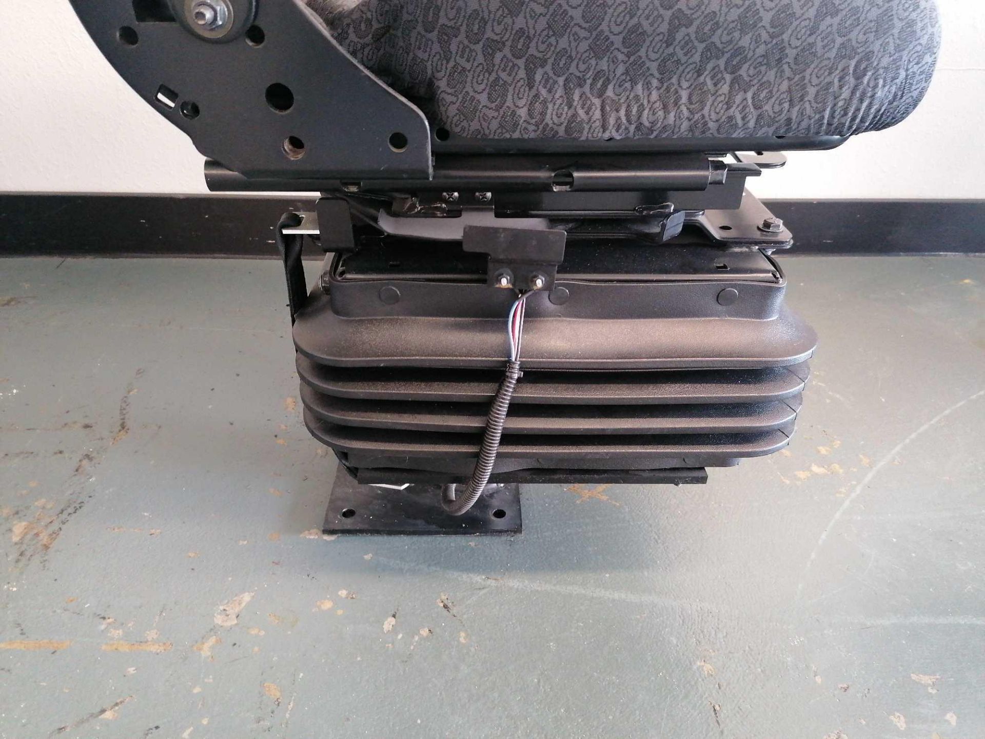 New Case Backhoe Air Ride Seat with Armrest - Image 4 of 8