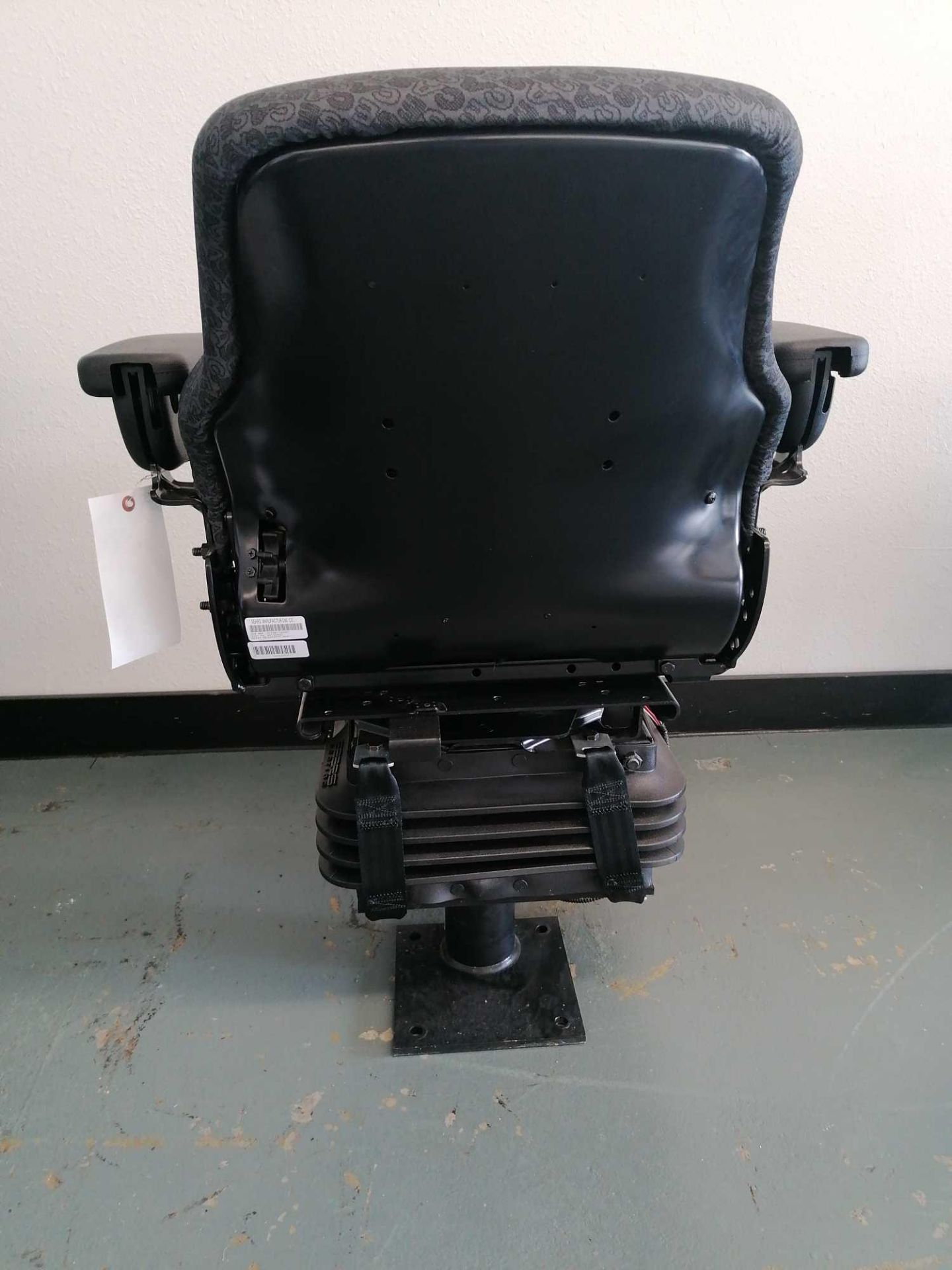 New Case Backhoe Air Ride Seat with Armrest - Image 8 of 8