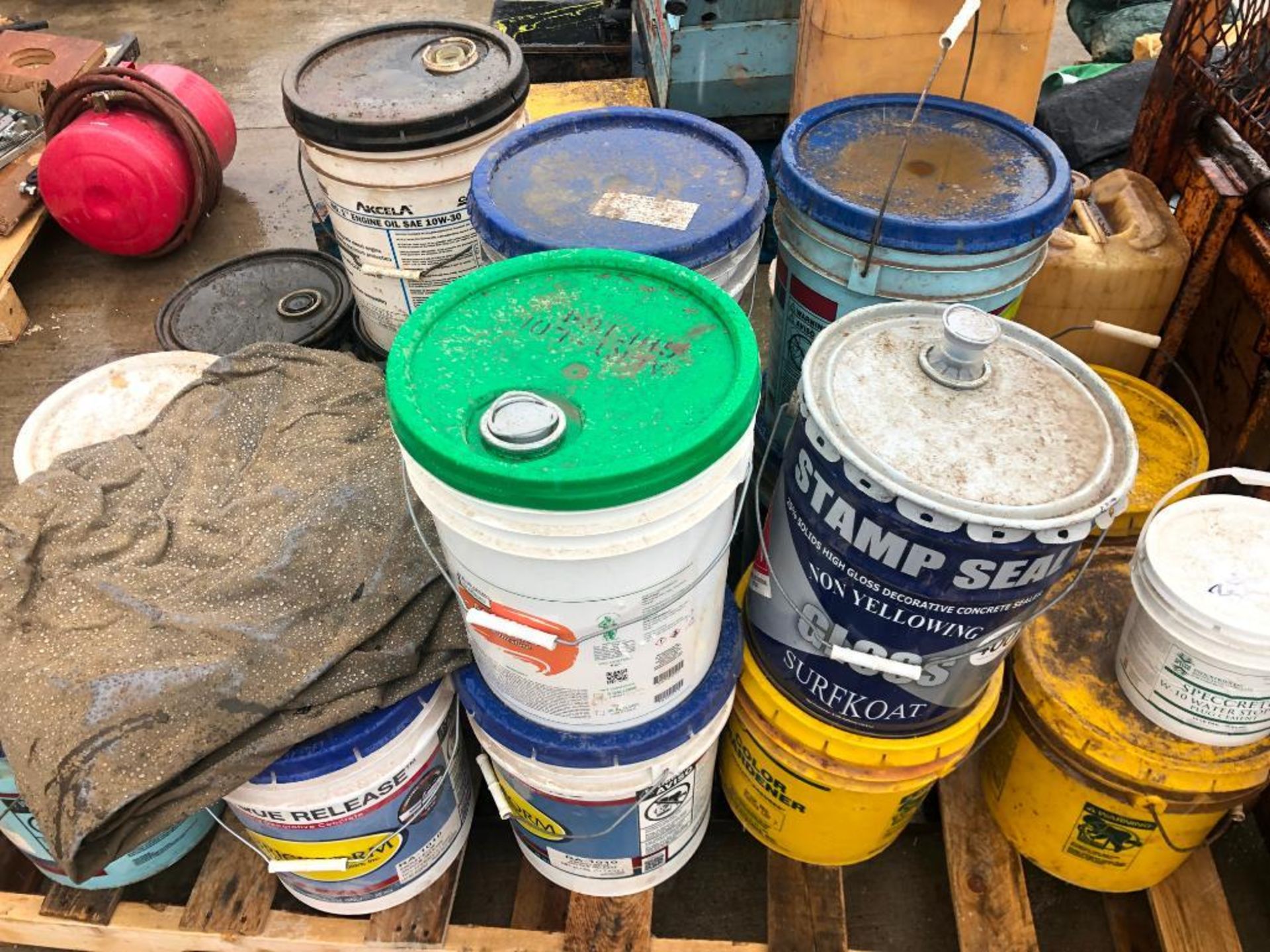 Pallet of Miscellaneous Buckets