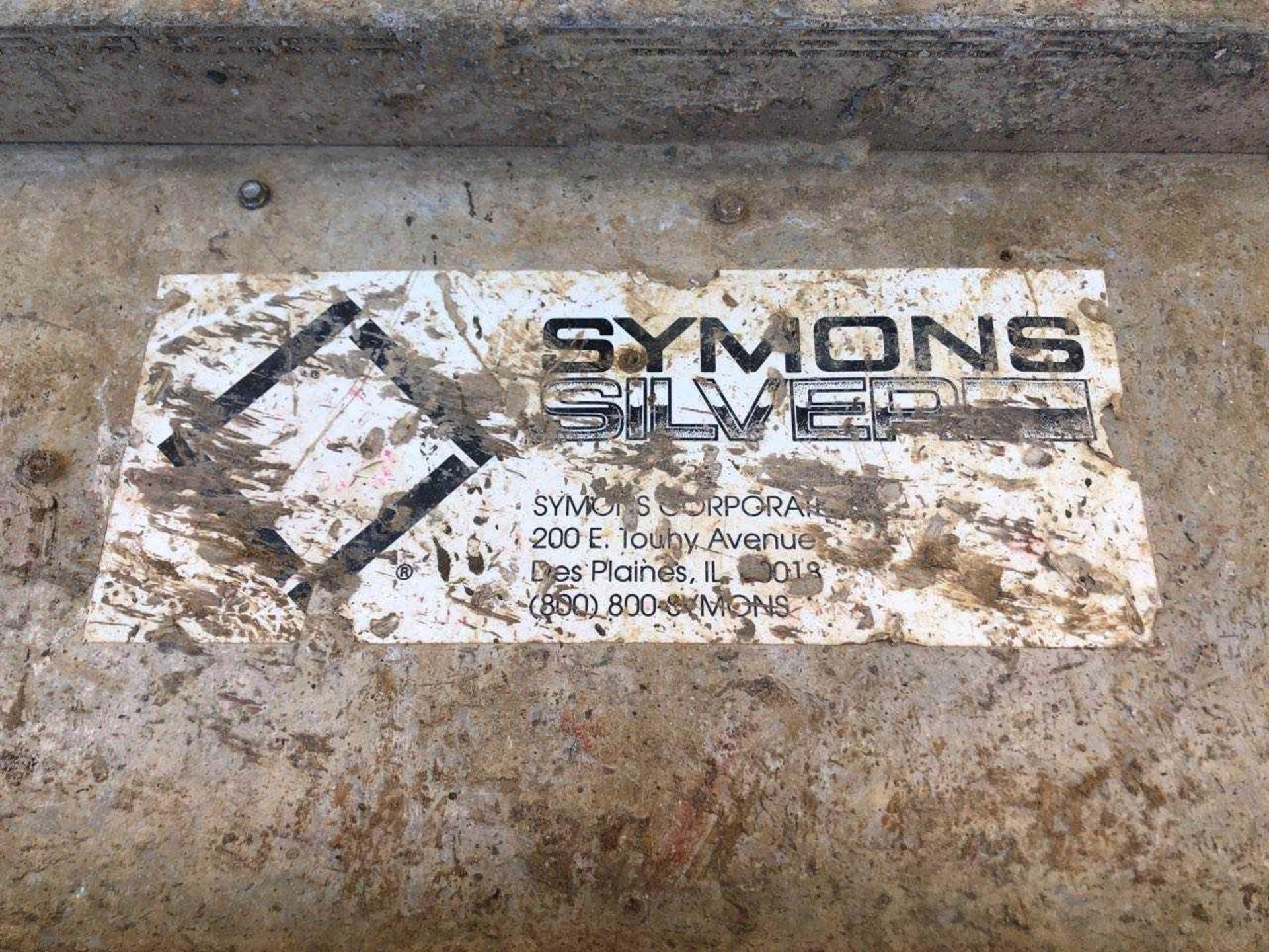 (38) 36" x 4' Symons Silver Aluminum Concrete Forms - Image 4 of 4