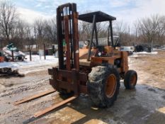 1980 Case 586C Rough Terrain Fork Lift