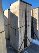 (16) 36" x 9' Symons Silver Aluminum Concrete Forms