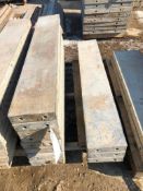 (12) 8" x 4' Symons Silver Aluminum Concrete Forms