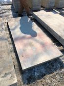 (1) 36" x 8' Symons Silver Aluminum Concrete Forms