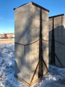 (16) 36" x 9' Symons Silver Aluminum Concrete Forms