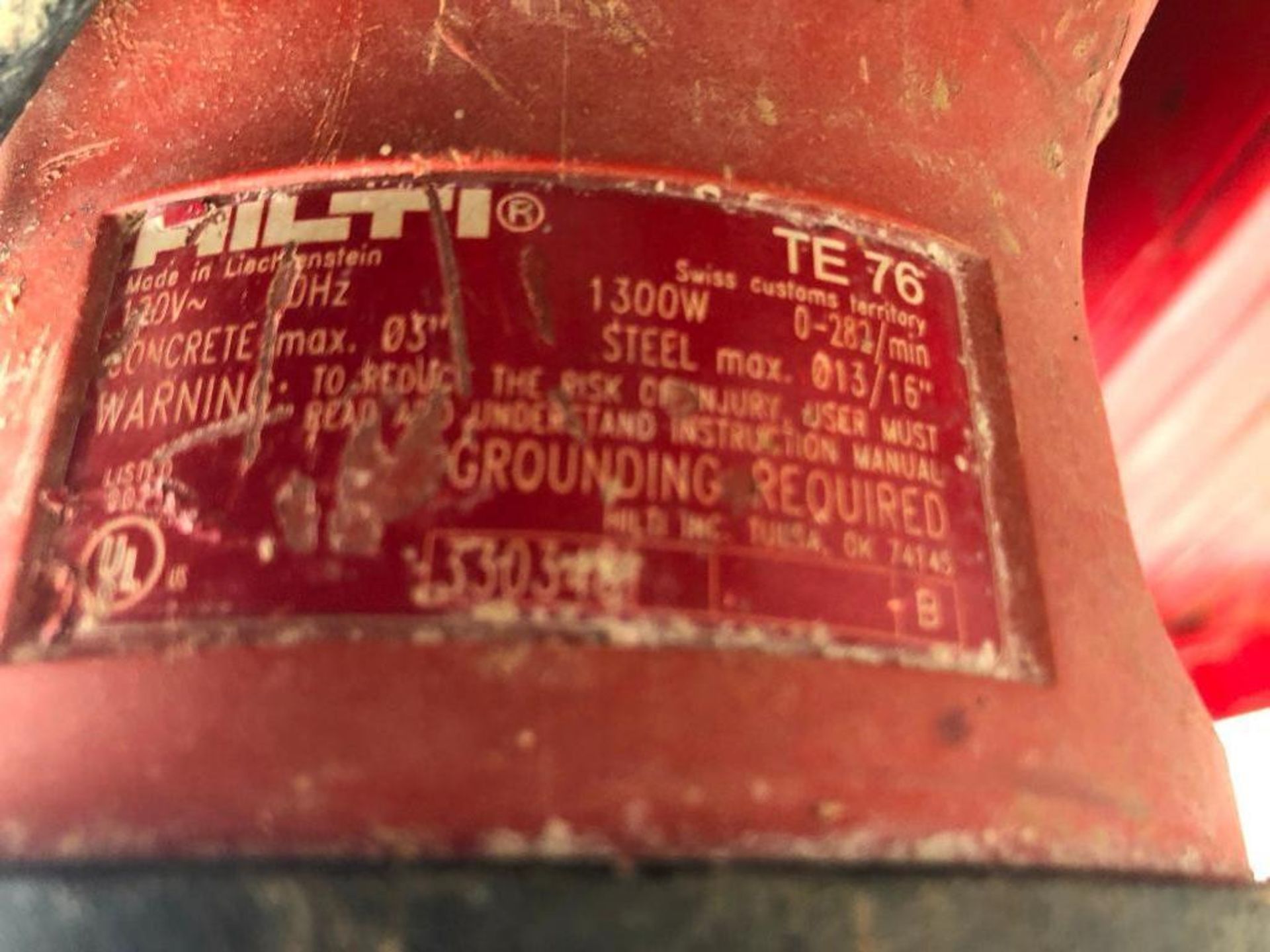 Hilti TE 76 Hammer Drill - Image 3 of 4