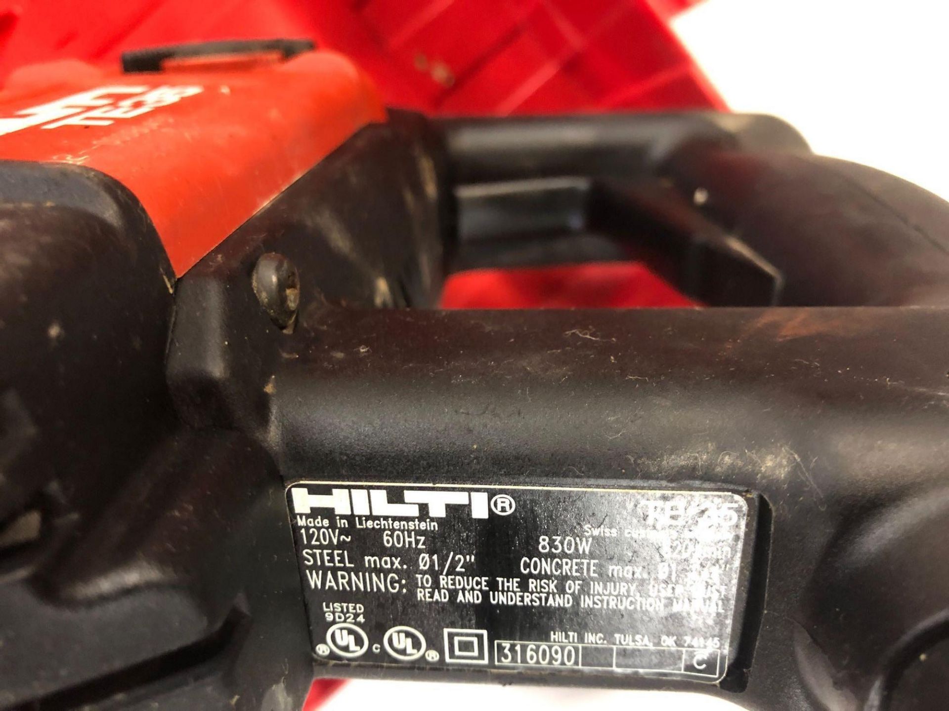 (2) Hilti Hammer Drills - Image 3 of 6