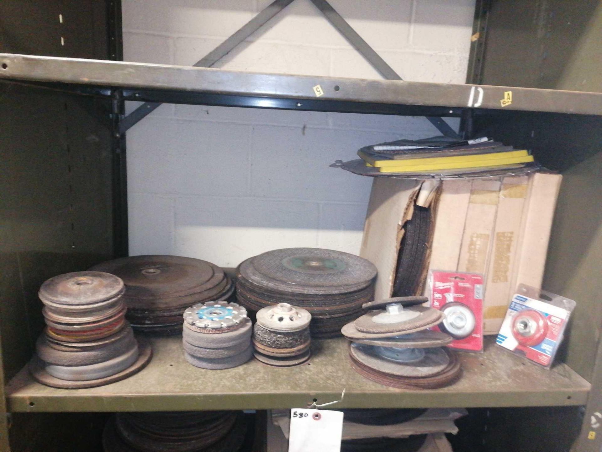 Shelves of Used Saw Blades - Image 2 of 4