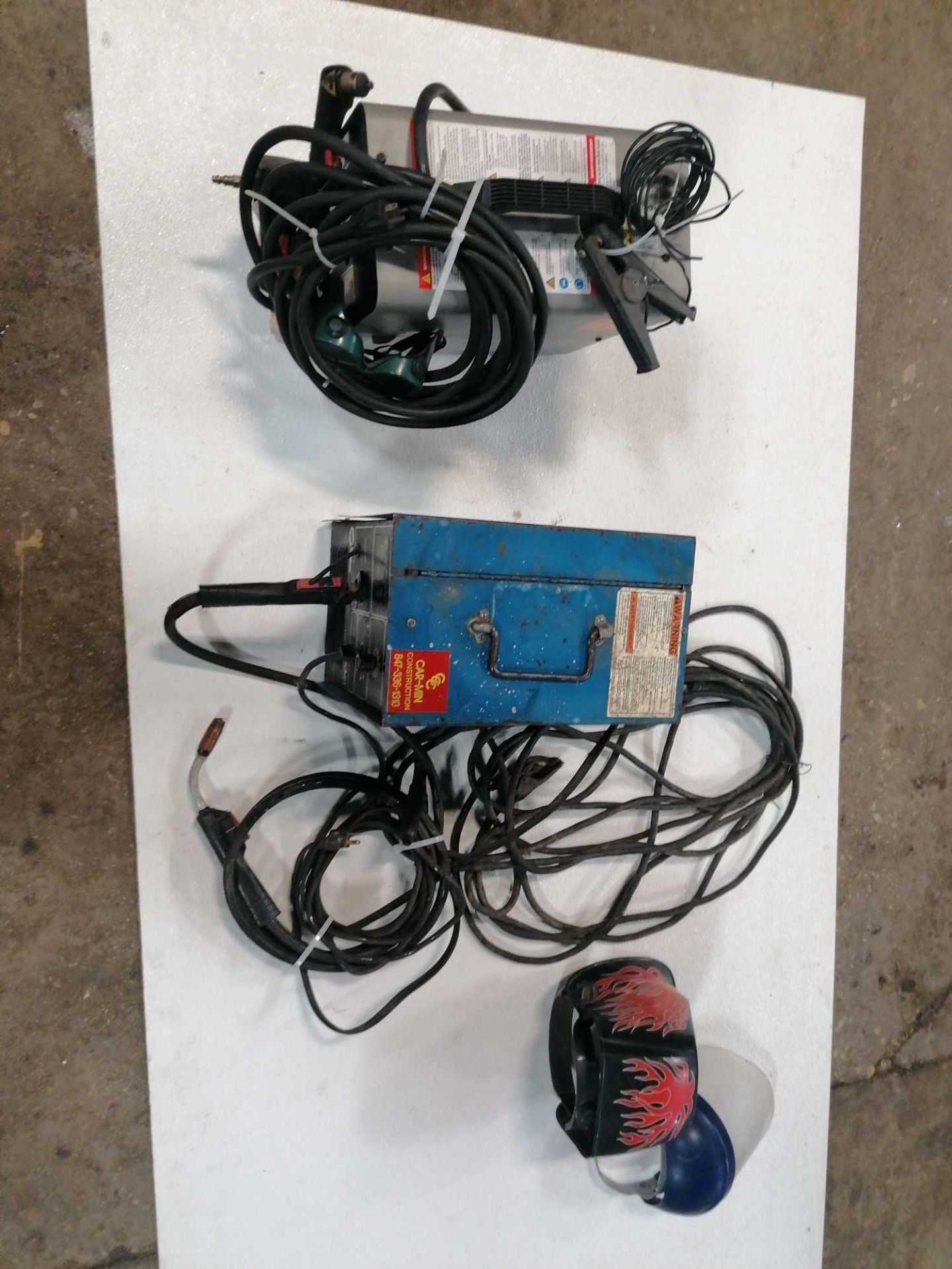 (1) Hypertherm Plasma Cutter &(1) Miller Cricket Welder