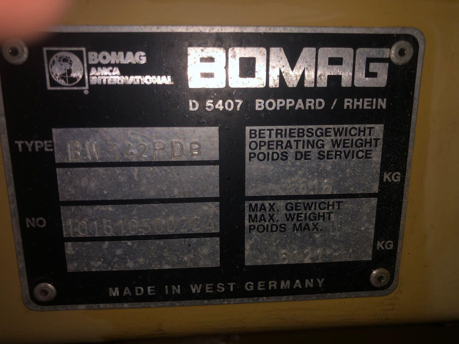 Bomag BW142PDB Vibrator Drum Roll - Image 3 of 16