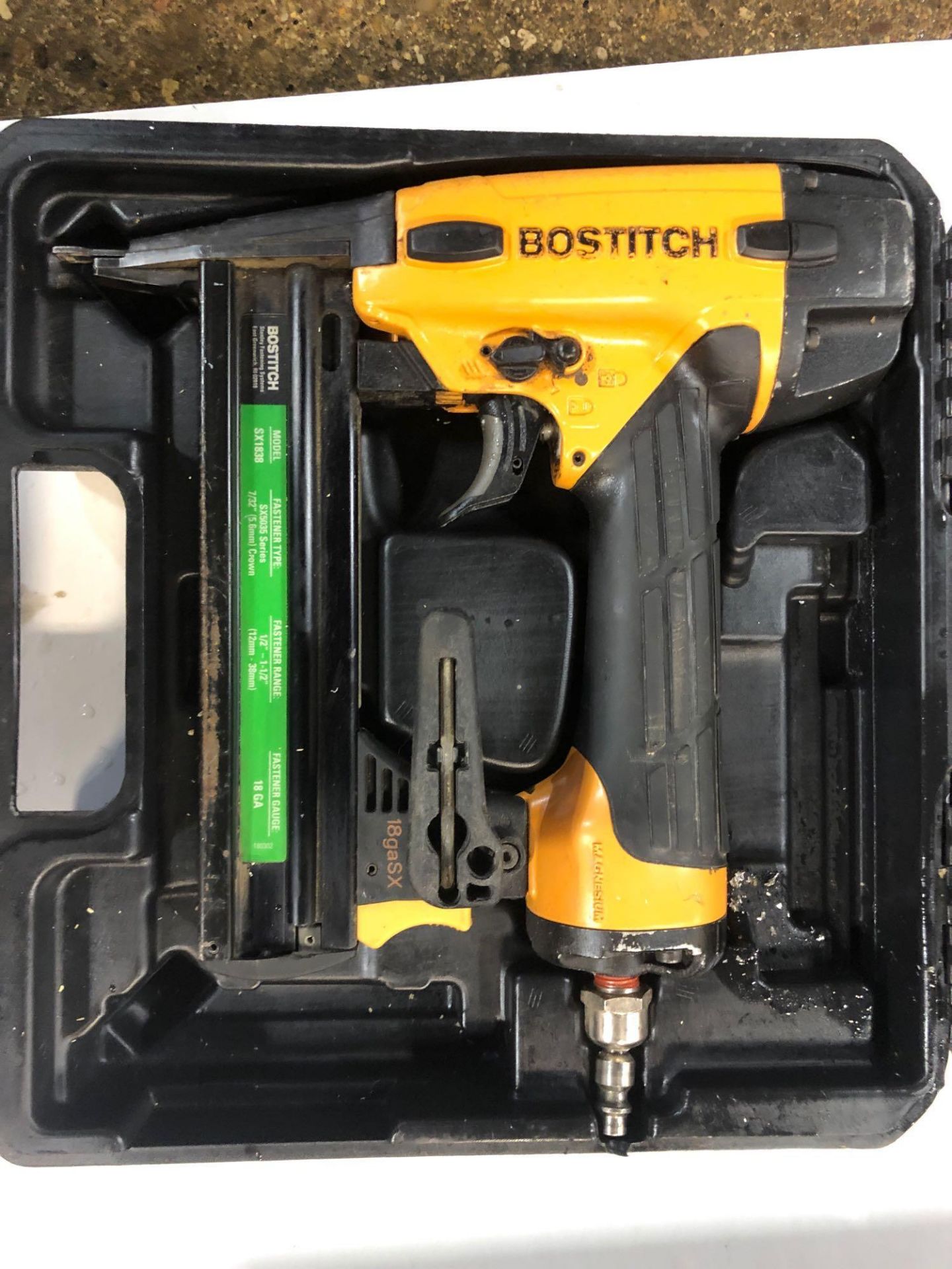 (3) Bostitch Magnesium SX1838 Nailer - Image 4 of 5