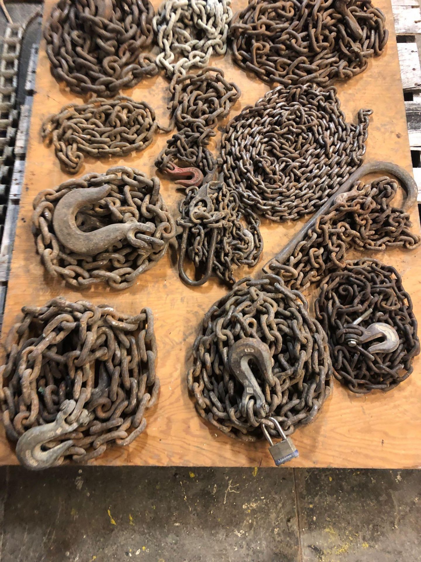 (12) Various Size Chains - Image 2 of 2