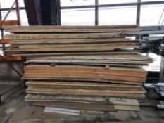 (76) Sheets of Various Plywood