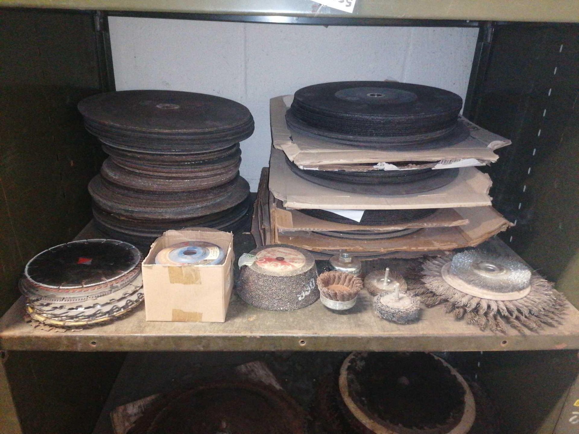Shelves of Used Saw Blades - Image 3 of 4