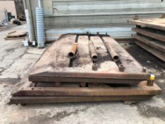 (2) 11'11" x 8' x4" Trench Box Plates