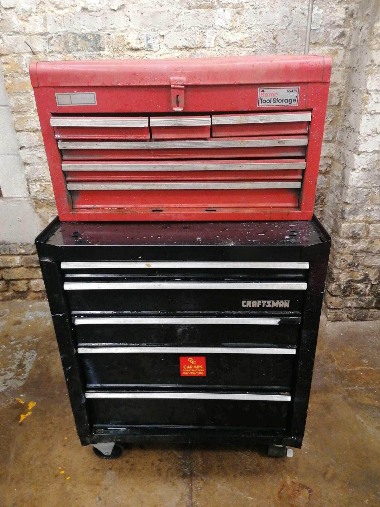 Craftsman Rolling Tool Box with Tools
