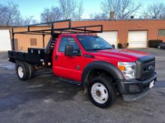 2012 Ford F-450 Flatbed Utility Pickup Truck