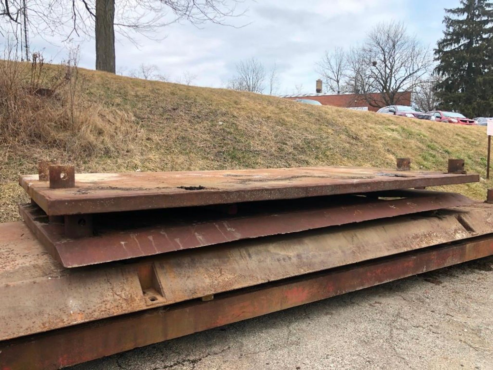 (2) 15' 11" x 8' x 4.5" Trench Box Plates