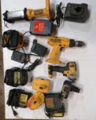 Miscellaneous DeWalt Tools & Chargers
