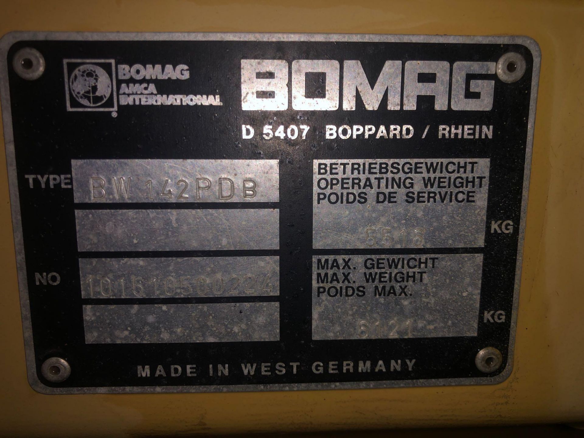 Bomag BW142PDB Vibrator Drum Roll - Image 4 of 16
