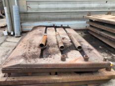 (2) 11'11" x 6' x 3.5" Trench Box Plates