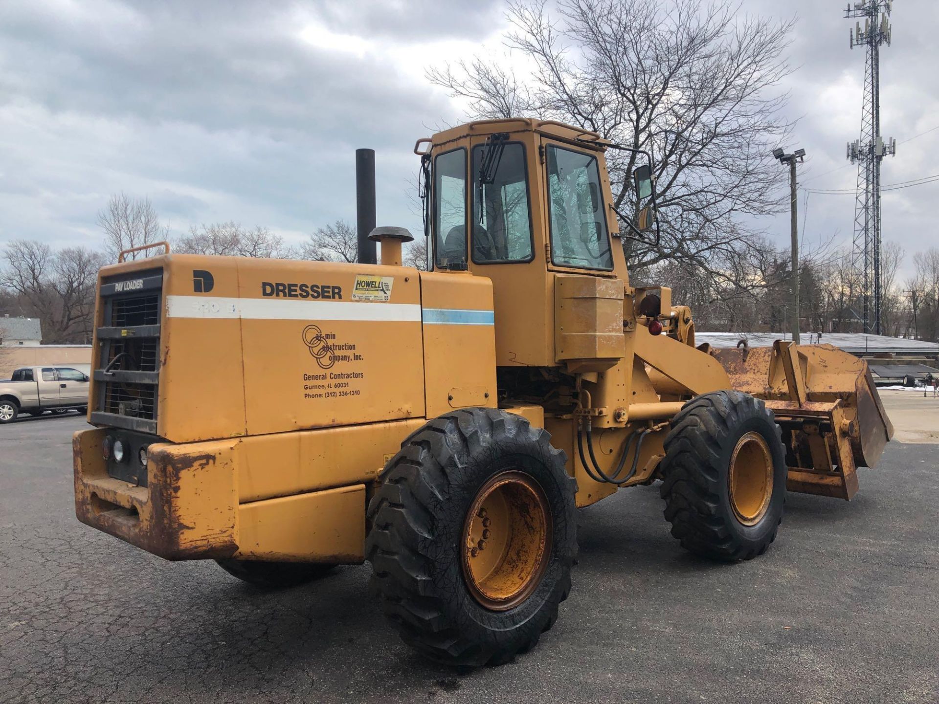 Dresser 520-B Wheel Loader w/ ACS Quick Coupler & 60"x92" Forks - Image 3 of 26