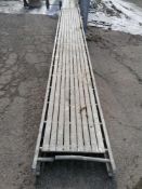 Scaffolding Aluminum Walkway, 12' Length & 2' Width