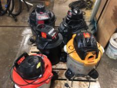 (5) Miscellaneous Shop Vacuums