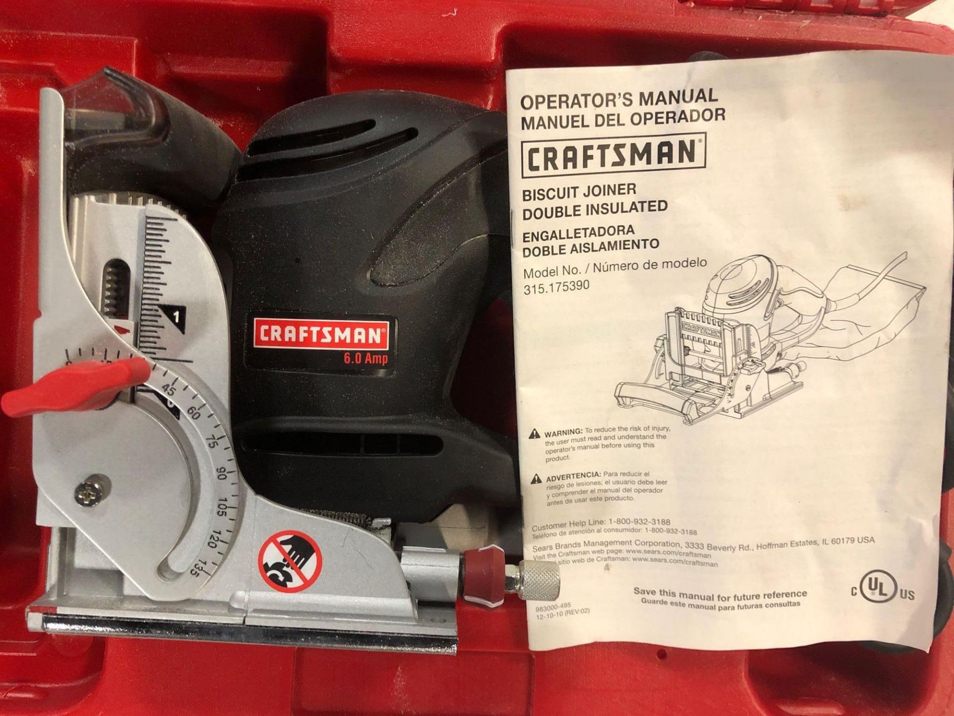 (1) NEW Milwaukee SawZall, (1) Craftsman Biscuit Joiner, & (1) Tyrex D550 Collated Screw Gun - Image 4 of 7