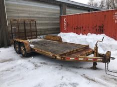 2003 Towmaster 6 Ton Flatbed Trailer