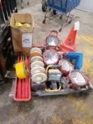 Pallet of Miscellaneous Safety Equipment