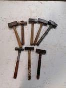 (7) Mauls & (1) Ball Pin Hammer