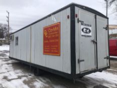 28' X 8' Job Site Trailer with Back Doors