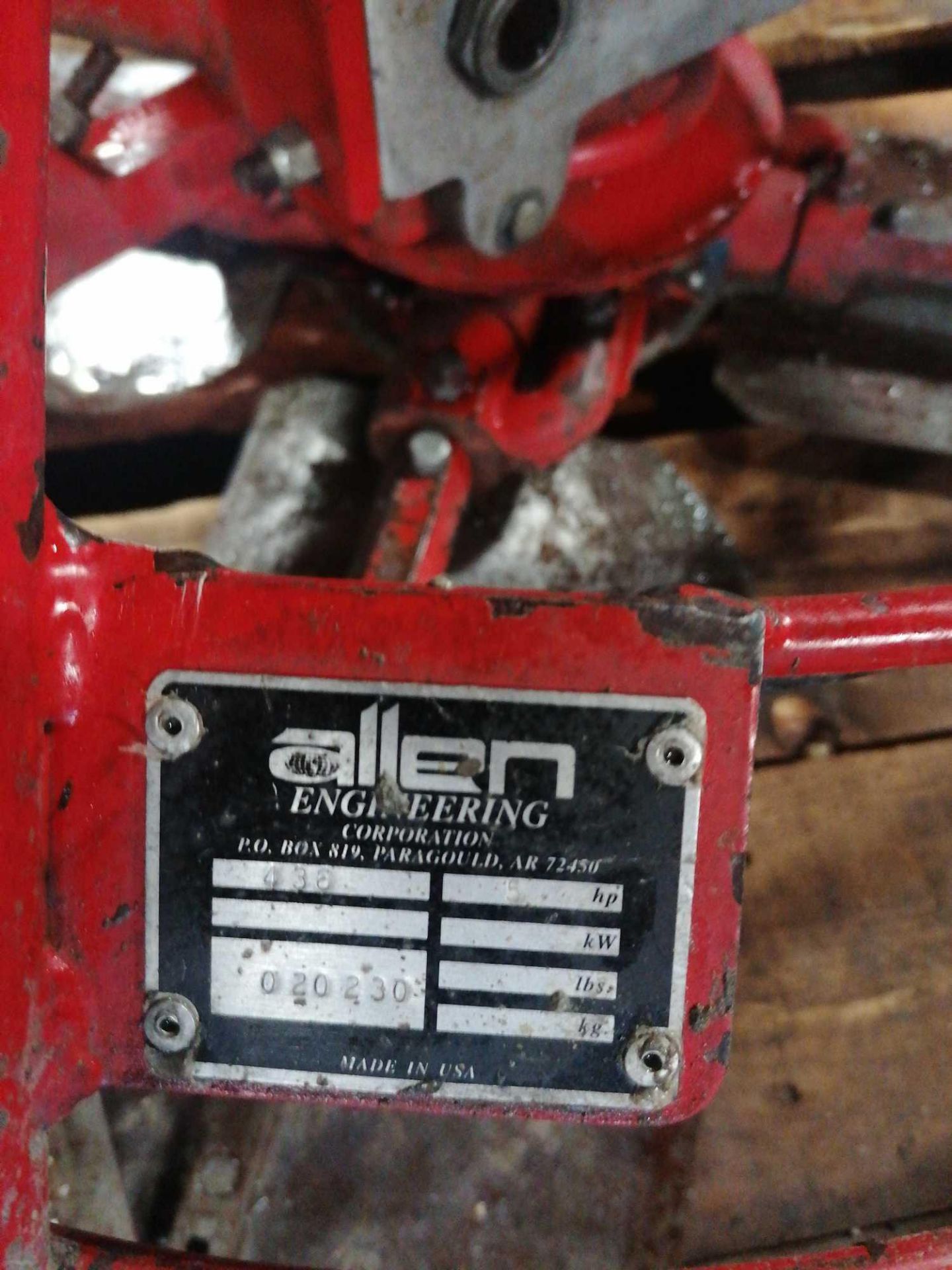 Allen 436 Concrete Trowel - Image 2 of 5