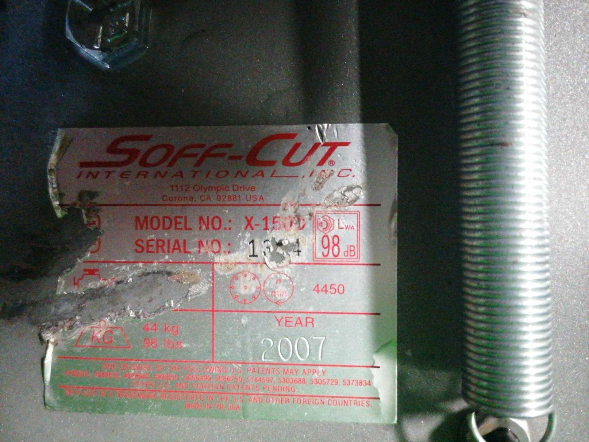 2007 Soff-Cut X-150D Concrete Saw - Image 5 of 5