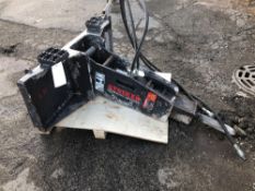 2015 Striker TNB-4M Hydraulic Breaker with Skidsteer Mounting Plate