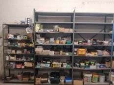 Shelves of Miscellaneous Fasteners