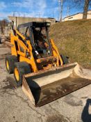 1999 Case 90XT Skid Steer with 80" Bucket, Foam Tires & Counter Weight.