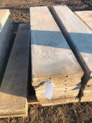 (10) 18" x 8' Western Aluminum Concrete Forms, Smooth 6-12 Hole Pattern, Located in Naperville, IL