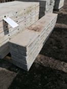 (6) 8" x 4' Jumps Wall-Ties / Durand Aluminum Concrete Forms, Smooth 8" Hole Pattern, Located in