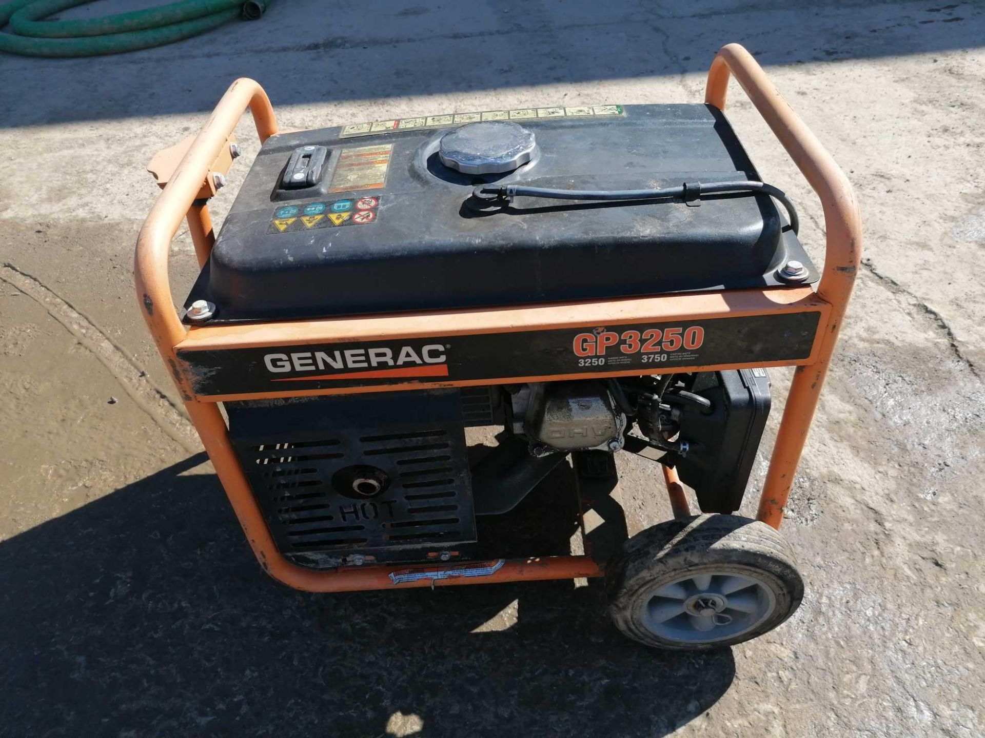 GENERAC WheelHouse GP3250 Generator, Model 095821, Serial #9923395B. Located in Naperville, IL. - Image 6 of 7